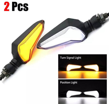 Smoke Lava L-Shape LED Turn Signals – Modern Sporty Car Lights
