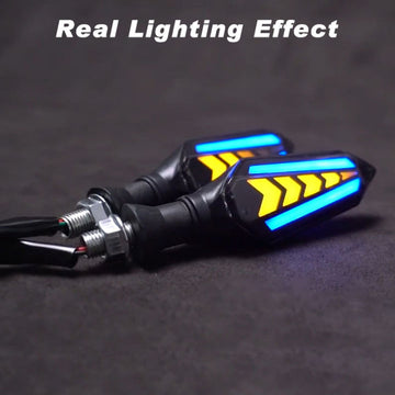 Smoke Lava Running LED Indicators (2 PCS) – Stylish Car Turn Signals