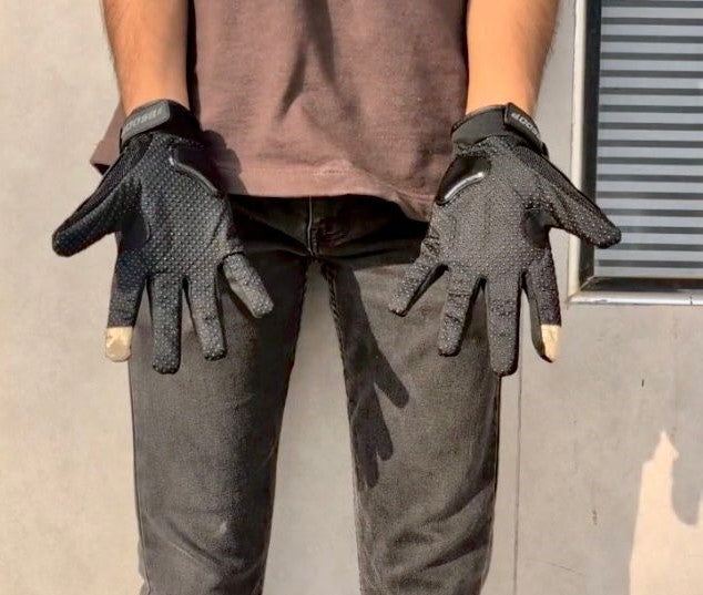 BSDDP Motorcycle Riding Gloves – Full Finger Protective Racing Gloves | Shockproof & Breathable Design