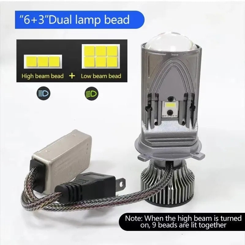 Shilong S33 SMD Projector LED Light (1 Pc) | Universal Motorcycle & Car Fog Lamp