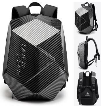 LAICOBEAR Carbon Fiber Riding Bag (Backpack) | Waterproof Motorcycle Backpack