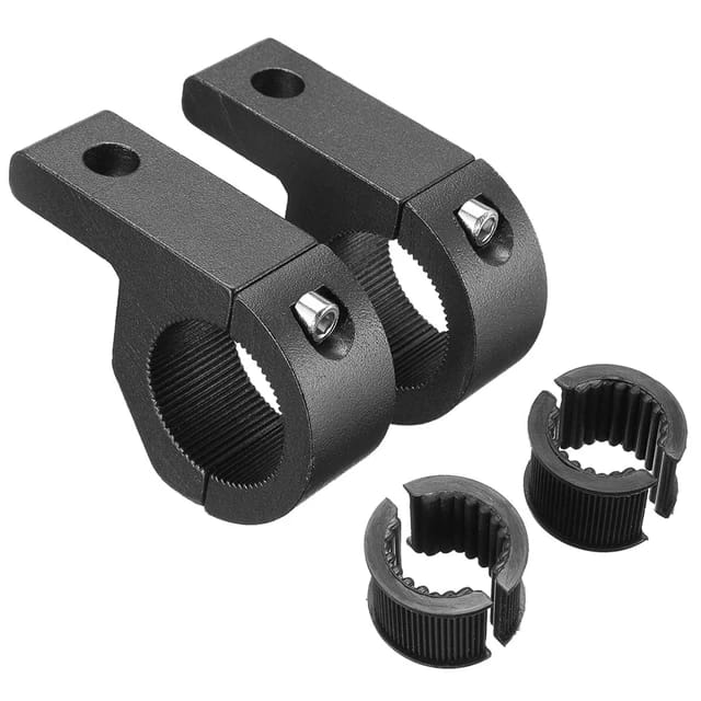 Handlebar Aluminum Light Mount (1 Piece) | Universal Motorcycle & Bike Bracket
