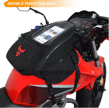 MOTO Centric Magnetic Tank Bag with Straps (TB-05) | Waterproof Motorcycle Travel Bag