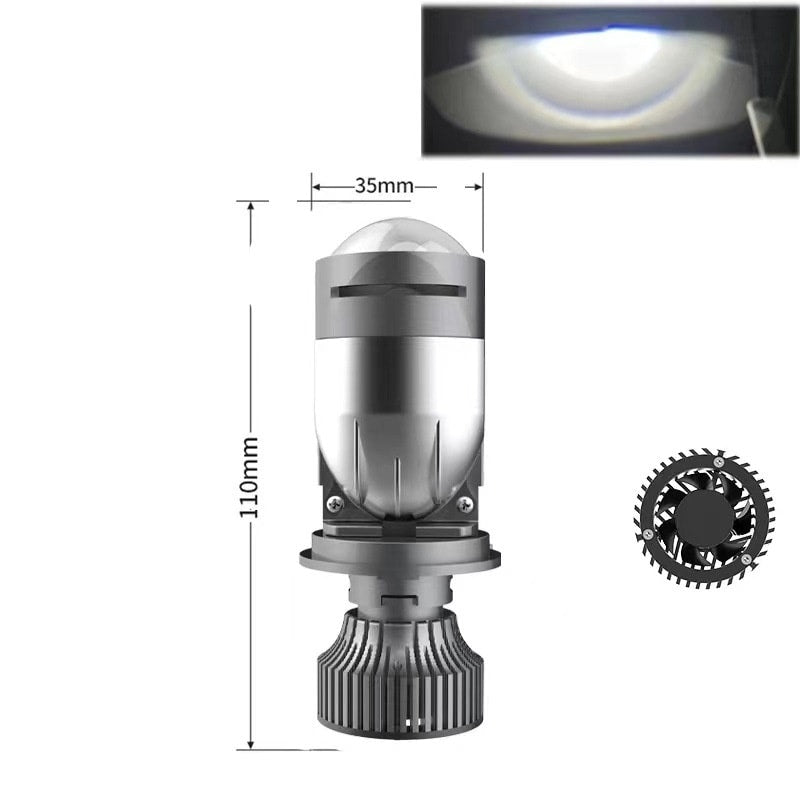 Shilong S33 SMD Projector LED Light (1 Pc) | Universal Motorcycle & Car Fog Lamp