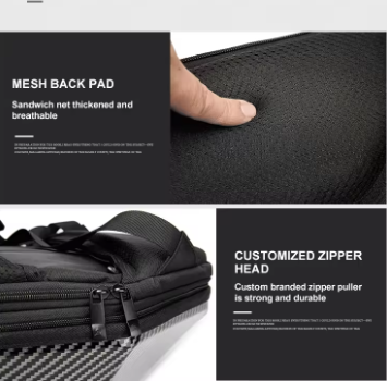 LAICOBEAR Carbon Fiber Riding Bag (Backpack) | Waterproof Motorcycle Backpack