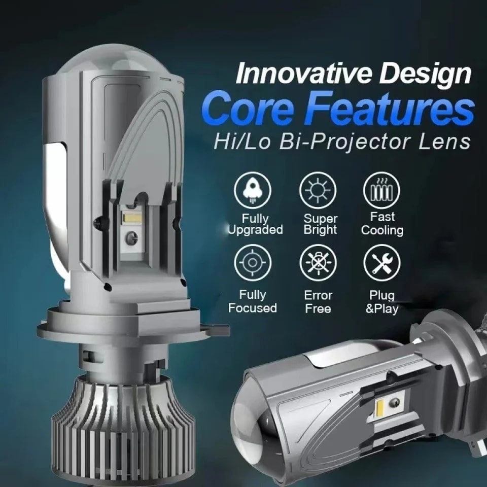 Shilong S33 SMD Projector LED Light (1 Pc) | Universal Motorcycle & Car Fog Lamp