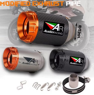 Austin Racing Exhaust (E-05) – Premium Performance Motorcycle Exhaust System