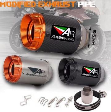 Austin Racing Exhaust (E-05) – Premium Performance Motorcycle Exhaust System