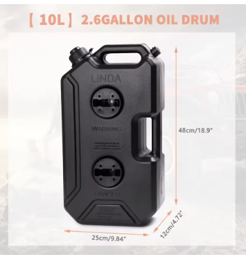5L Emergency Fuel Tank Jerry Can | Portable Motorcycle & Car Petrol Can