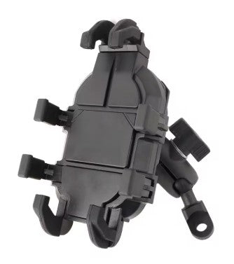 HJG Shockproof Motorcycle Mobile Holder – Shock Absorbing Phone Stand for Handlebars