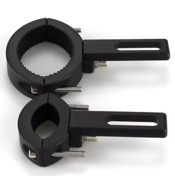Aluminum Mount Bracket – Adjustable Clamps Holder for Motorcycle Auxiliary Lights