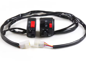Hazard Switch Assembly Set – Universal Motorcycle Hazard Light Control