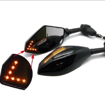 LED Side View Mirrors – Fairing Mount (SM-13) | Stylish & Functional Motorcycle Mirrors