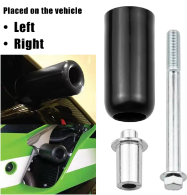 Crash Protector Guards (Flame Sliders) CP-02 – Universal Motorcycle Frame Sliders