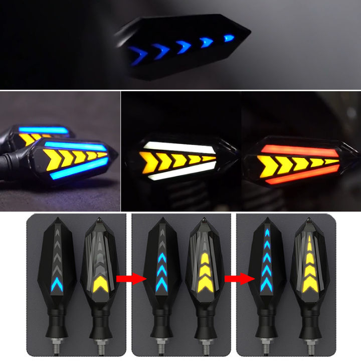 Smoke Lava Running LED Indicators (2 PCS) – Stylish Car Turn Signals