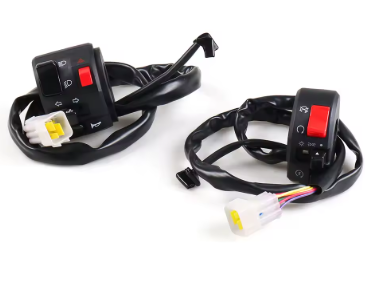 Hazard Switch Assembly Set – Universal Motorcycle Hazard Light Control