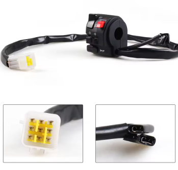 Hazard Switch Assembly Set – Universal Motorcycle Hazard Light Control