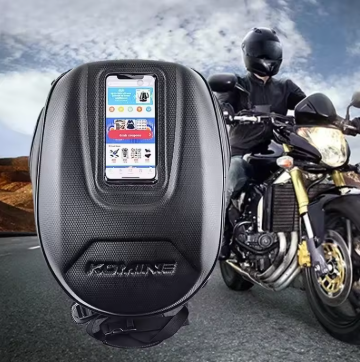 KOMINE Magnetic Tankbag with Waterproof Cover (TB-04) | Premium Motorcycle Tank Bag