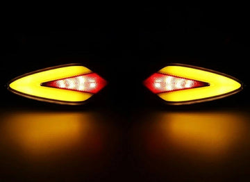 Smoke Lava Running Style LED Indicators – Modern Sporty Lights