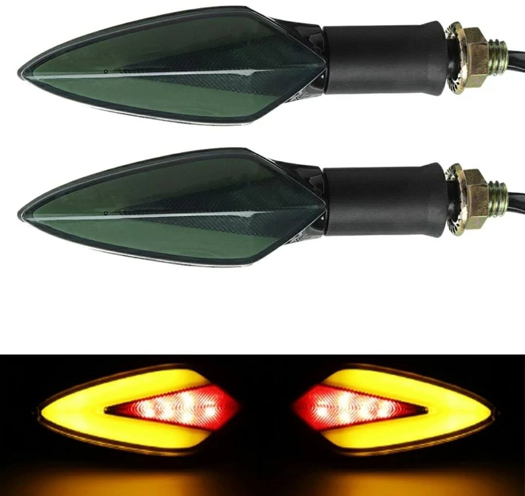 Smoke Lava Running Style LED Indicators – Modern Sporty Lights