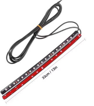 RGB Bluetooth Neon Strip Lights – Multicolor Flash LED Kit for Bikes & Cars