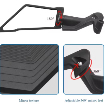 Aerodynamic Style Eagle Print Wind Wings Mirrors (SM-34) – Universal Motorcycle Side Mirrors