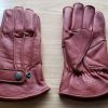 DEGNER Leather Motorcycle Gloves – Classic Protective Riding Gloves