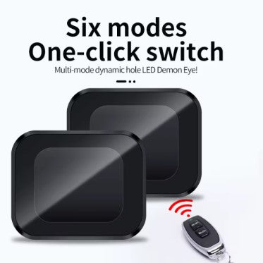 Devil Eyes Animated Light Screen – Universal LED Display for Scooty, Bike & Car