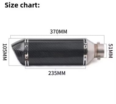 Akrapovic Shark Exhaust (E-01) – Premium Racing Performance Motorcycle Exhaust