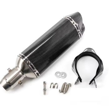 Akrapovic Dual Tip Exhaust-Muffler (E-08) – High-Performance Sport Motorcycle Exhaust