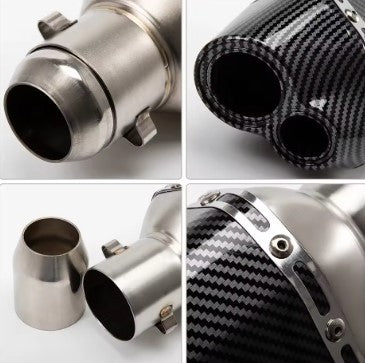 Akrapovic Dual Tip Exhaust-Muffler (E-08) – High-Performance Sport Motorcycle Exhaust