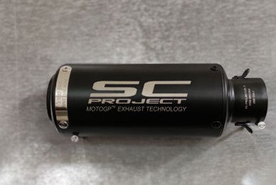 SC Project Exhaust Small (E-15) – High-Performance Motorcycle Exhaust