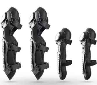 PROBIKER / PRO-X Stainless Steel Knee & Elbow Guards (SG-02) | Heavy-Duty Motorcycle Protection Gear