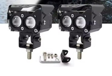 HJG T2 Laser Mini Driving Light (EL-03) – Compact High-Focus Auxiliary LED for Motorcycles