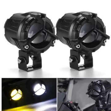 Mercedes Style Auxiliary Lights (EL-04) – Premium External LED for Motorcycles & Car