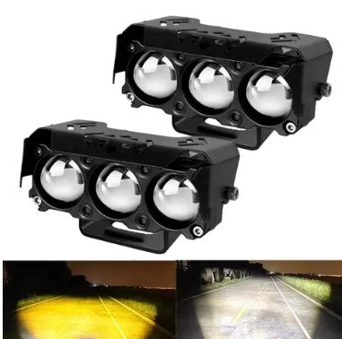 T3 Laser Mini Driving Light (EL-05) – Compact High-Brightness Auxiliary LED for Motorcycles