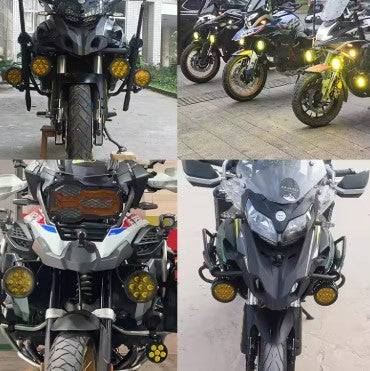 HJG 7 LED Auxiliary Lights (EL-08) – 140W High-Power External LED with Removable Lens