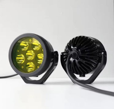 HJG 5 LED Auxiliary Lights (EL-14) – 140W High-Power External LED with Removable Lens