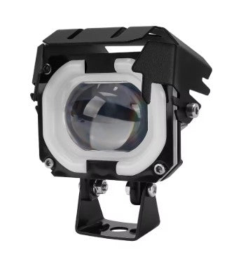 Mini Driving Light with DRL (EL-18) – Compact Dual-Mode Auxiliary LED for Motorcycles
