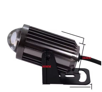 HJG Mini Driving Light (EL-30) – Compact Motorcycle LED with Free Switch