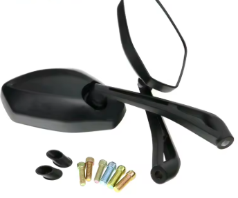 Universal Side View Mirrors | Wide View Motorcycle Rear View Mirrors