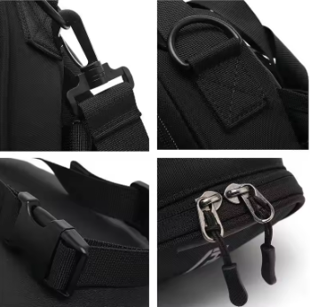 HESHI Magnetic Tankbag with Straps & Waterproof Cover (TB-03) | Premium Motorcycle Tank Bag