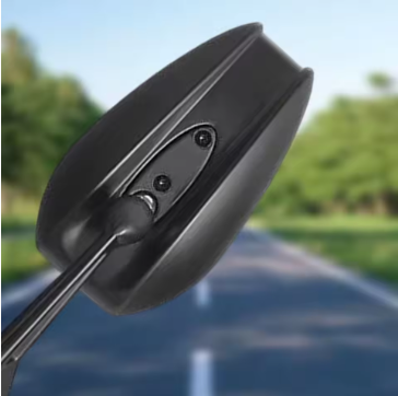 Side View Mirror – Blue Glass Anti-Glare Motorcycle Rear View Mirrors (Universal Fit)