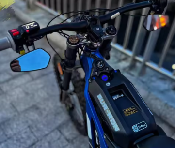 Bar End Mirrors Diamond Shape (SM-19) | Stylish CNC Motorcycle Rear View Mirrors