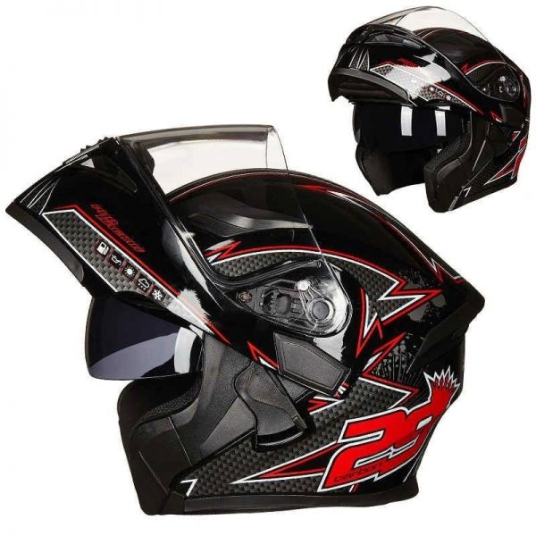 JEIKAI Modular Flip Up Helmet – Lightweight Full Face Motorcycle Helmet