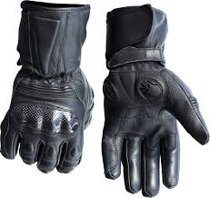 KSK Leather Winter Motorcycle Gloves – Warm, Protective, All-Season Riding Gear