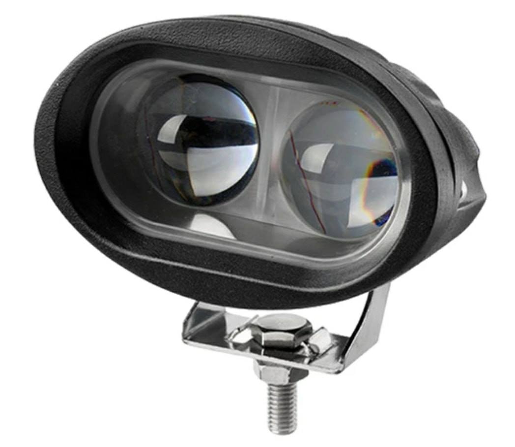 Fish Eye 20W Metal Projector Headlight | Universal LED Bike & Car Light
