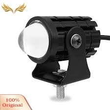 Mini Driving LED Lights with Free Switch (2 Pieces) | Motorcycle & Car Auxiliary Lamps