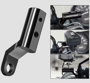 Motorcycle Mirror Extension Rod – Extra Accessories Mount & Adjustable Bracket