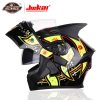 Jiekai JK902 Octopus 68 Flip Up Helmet – DOT Certified, Dual Visor, Bluetooth Ready